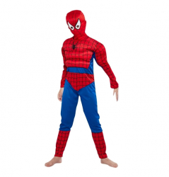Dětský kostým Svalnatý Spiderman 110-122 M