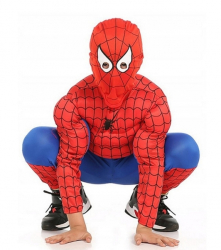Dětský kostým Svalnatý Spiderman 110-122 M