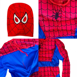Dětský kostým Svalnatý Spiderman 110-122 M