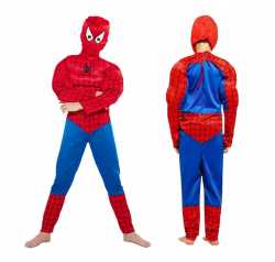 Dětský kostým Svalnatý Spiderman 110-122 M