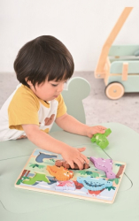Dřevěné 3D puzzle - dinosauři