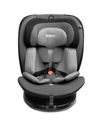 Autosedačka I-SIZE Mokki s isofixem (40-150), šedá
