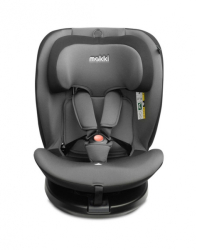 Autosedačka I-SIZE Mokki s isofixem (40-150), šedá