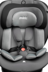 Autosedačka I-SIZE Mokki s isofixem (40-150), šedá