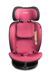 Autosedačka I-SIZE Mokki s isofixem (40-150), růžová