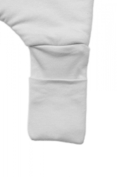 Teplý spací vak se zahrnovacími nohavičkami, Soft Hand Made, šedý, vel. S