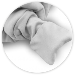 Teplý spací vak se zahrnovacími nohavičkami, Soft Hand Made, šedý, vel. S
