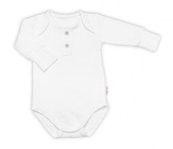 Žebrovaná rostoucí souprava 3D, Baby Boy - bílá