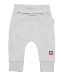 Žebrovaná rostoucí souprava 3D, Baby Boy - šedá