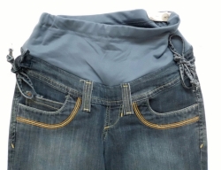 Těhotenské kalhoty 2v1 WINDSTAR - RIFLE 216 tmavě modré 