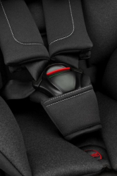 Autosedačka RIO I-SIZE 40-105cm, isofix, 0-22kg - černá