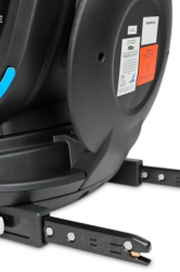 Autosedačka RIO I-SIZE 40-105cm, isofix, 0-22kg - černá