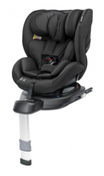 Autosedačka RIO I-SIZE 40-105cm, isofix, 0-22kg - černá