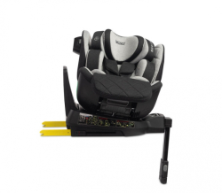 Autosedačka s isofixem TUROX 40-150cm, I-Size, šedá