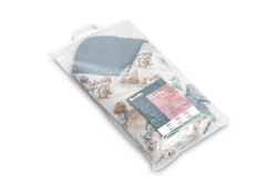 Zavinovačka pro miminko, mušelín, bavlna - Dráček modrý, jeans