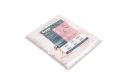 Mušelínové povlečení do postýlky 135x100, Víla Ema, růžová, bílá