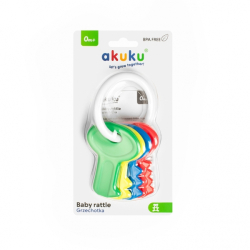 Chrastítko pro miminko - Klíče barevné