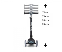Dětská koloběžka Scooter Boogie černá
