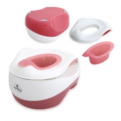Dětský nočník 3v1 Lorelli WC TRANSFORM PINK