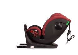 Detská autosedačka Securo 40-150 cm, otočná, ISOFIX, i-Size, 40-150, červená