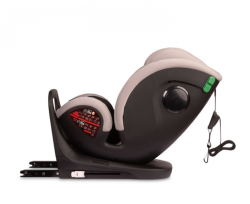Detská autosedačka Securo 40-150 cm, otočná, ISOFIX, i-Size, 40-150, světlé šedá