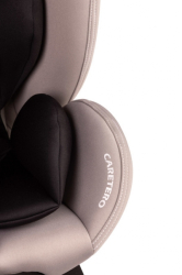 Detská autosedačka Securo 40-150 cm, otočná, ISOFIX, i-Size, 40-150, světlé šedá