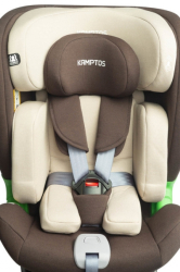 Otočná autosedačka Kamptos s isofixem,  I-Size, 40 - 150cm - béžová