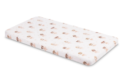 Prostěradlo do postýlky 60x120, bavlna, Baletka růžová