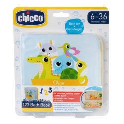 Měkká knížka do vody Chicco 123