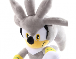 Plyšová hračka Sonic Silver 30cm