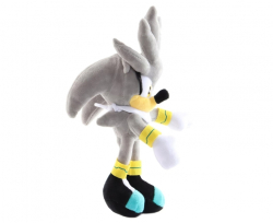 Plyšová hračka Sonic Silver 30cm
