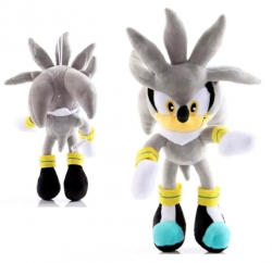 Plyšová hračka Sonic Silver 30cm