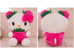 Plyšová hračka Hello Kitty s jahůdkou 22cm