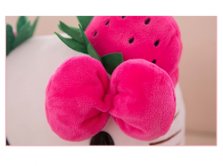 Plyšová hračka Hello Kitty s jahůdkou 22cm