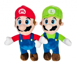 Plyšová hračka Super Mario Luigi 28cm