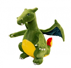 Plyšová hračka Pokémon Charizard zelený 23cm