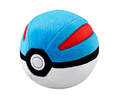 Plyšová hračka Pokémon Pokéball Great ball 12cm