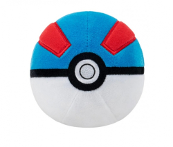 Plyšová hračka Pokémon Pokéball Great ball 12cm