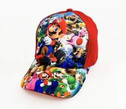 Dětská kšiltovka Super Mario s potiskem M/L