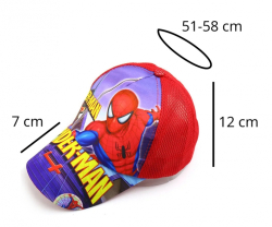 Dětská kšiltovka Amazing Spiderman s potiskem M/L