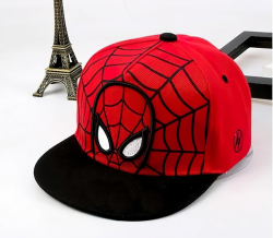 Dětská kšiltovka Spiderman snapback s výšivkou M