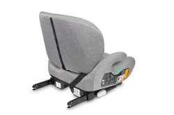 Podsedák, autosedačka Irbis i-Size 125–150 cm s ISOFIX – šedá