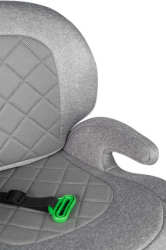 Podsedák, autosedačka Irbis i-Size 125–150 cm s ISOFIX – šedá