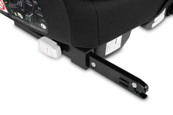 Podsedák, autosedačka Irbis i-Size 125–150 cm s ISOFIX – černá