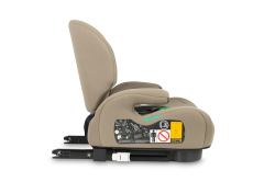 Podsedák, autosedačka Irbis i-Size 125–150 cm s ISOFIX – béžová