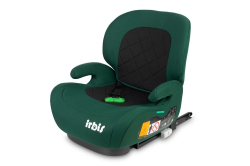 Podsedák, autosedačka Irbis i-Size 125–150 cm s ISOFIX – zelena