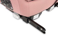 Podsedák, autosedačka Irbis i-Size 125–150 cm s ISOFIX - růžová