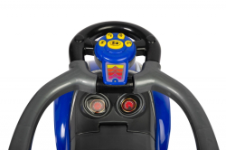 Odrážedlo Race Car 2v1 se zvukem – modré