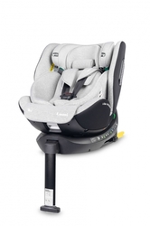 Autosedačka Lumi i-Size 40–150 cm, Isofix,  360°, růstová, od 0m+ do 12 let - sv. šedá