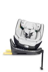 Autosedačka Lumi i-Size 40–150 cm, Isofix,  360°, růstová, od 0m+ do 12 let - sv. šedá